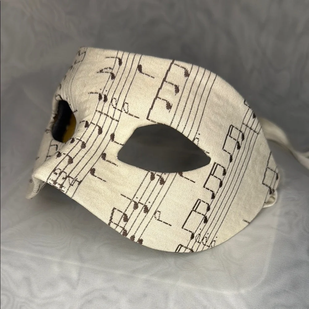 Handmade Venetian Mask - Music